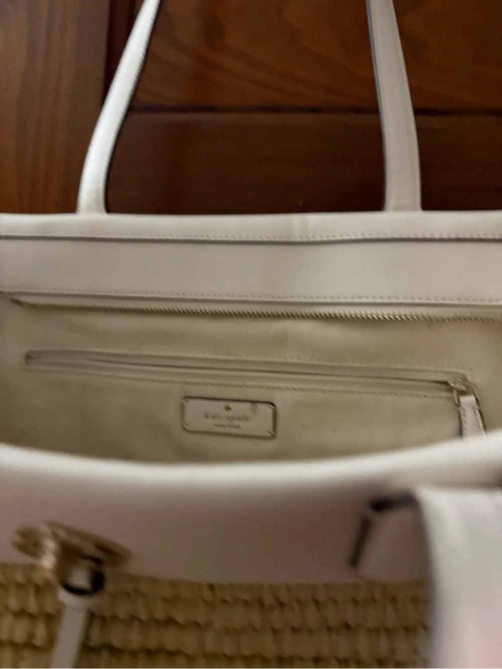 Kate Spade Straw Bag